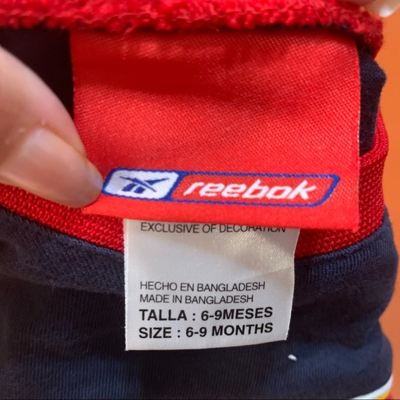 Reebok Super Bowl XXXVIII Onesie 6/9m - Picture 4 of 5